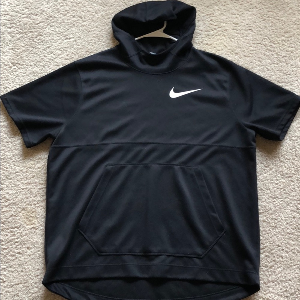Nike short sleeve hoodie